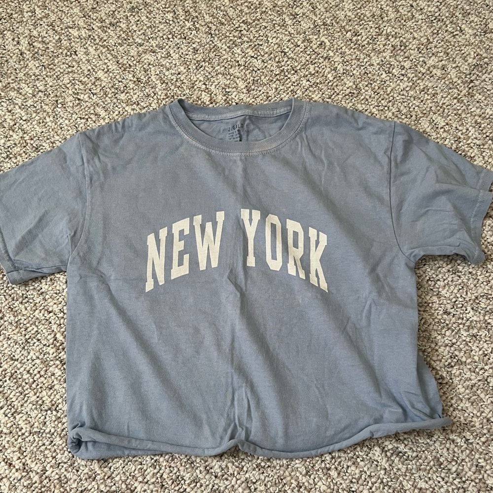 Cropped short sleeve